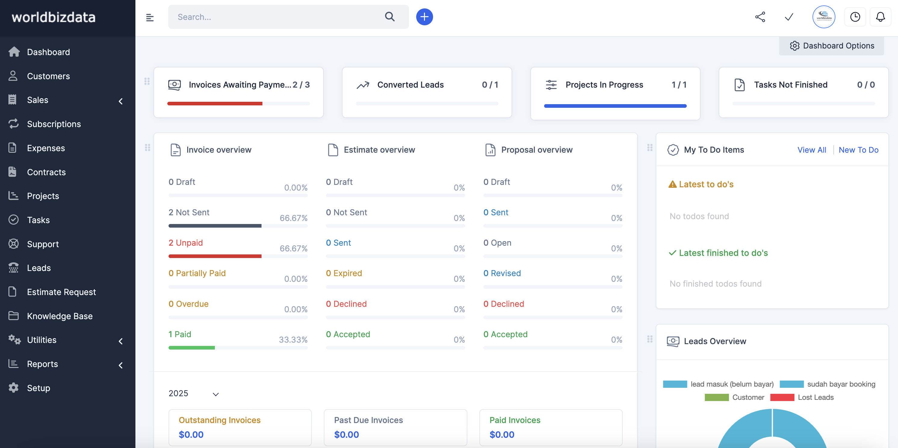 contoh aplikasi crm