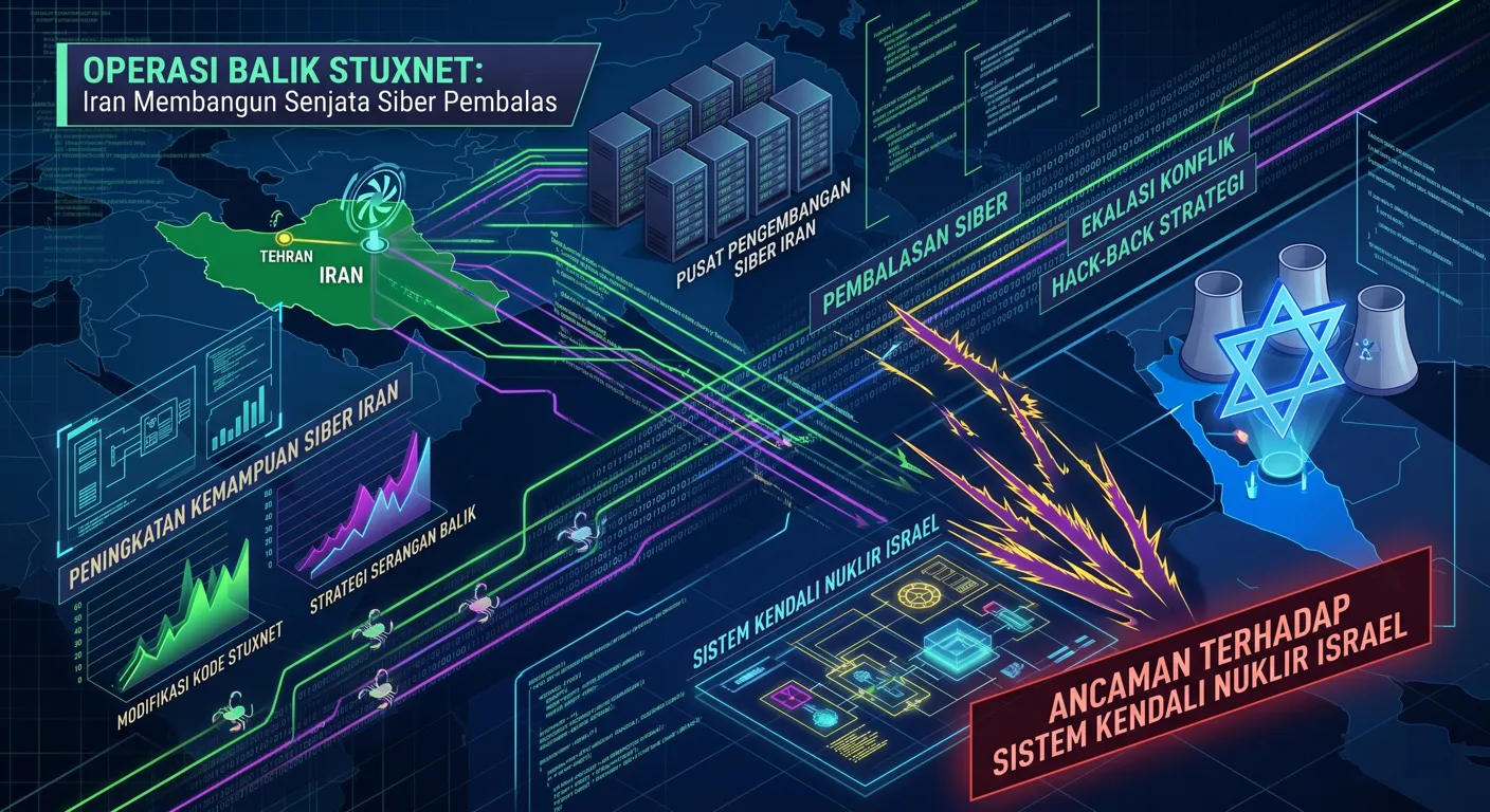 Operasi Balik Stuxnet: Ketika Iran Membangun Senjata Siber